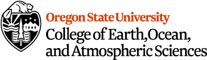 College of Earth Ocean and Atmospheric Sciences logo