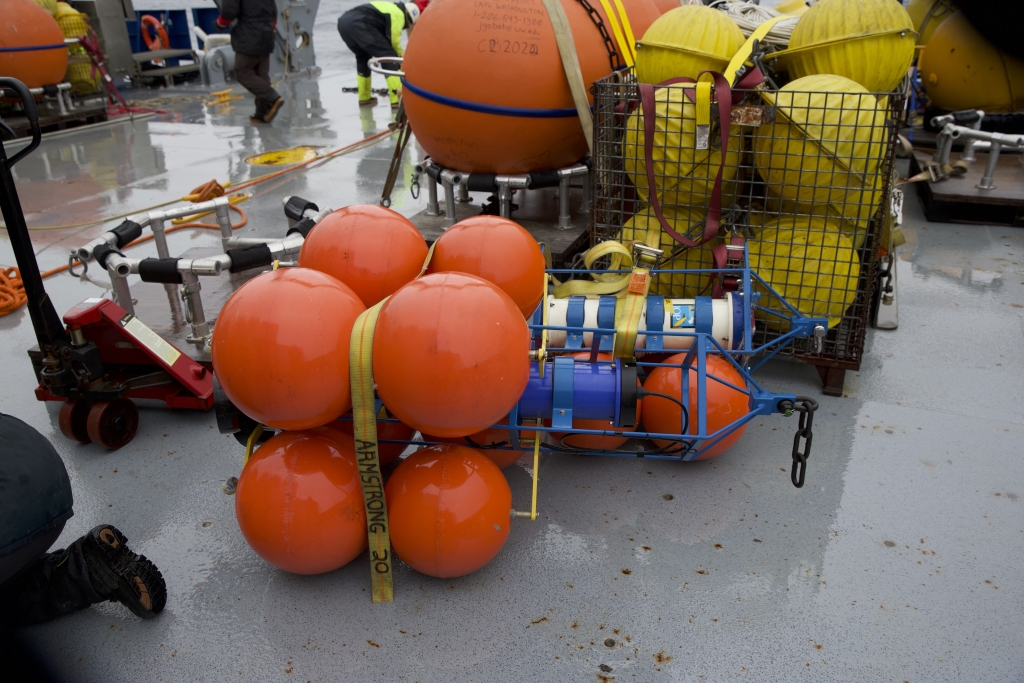 Acoustic Doppler Current Profiler and other instruments