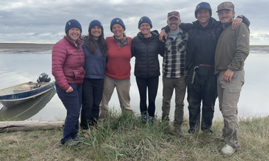 The Tut Team: Abby, Liv, Grace, Mairin, Me, James, Matt